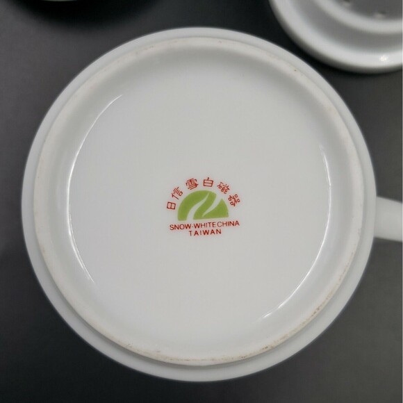 3 Piece Tea Cup Mug with Infuser Strainer and Lid Spring Iris Flowers Pink Blue - Picture 14 of 16